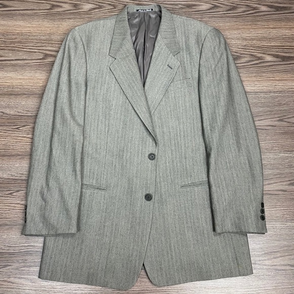 Giorgio Armani Other - Giorgio Armani Grey Herringbone Sport Coat 42L